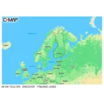 C-MAP DISCOVER FINLAND LAKES karttakortti suomen sisävedet