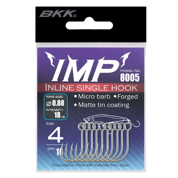 BKK IMP Single Lure Hook koukku