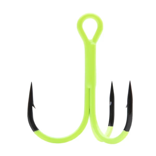 BKK SPEAR-21 UVC Treble Hook Chartreuse koukku