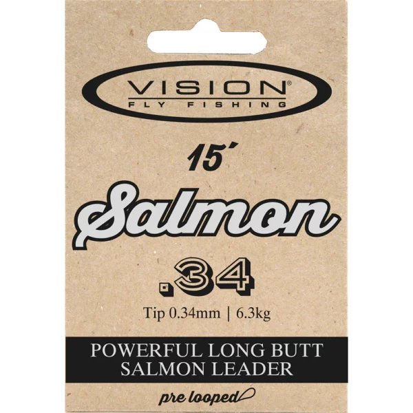 Vision Salmon Leader 15' kartioperuke