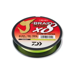 Daiwa J-Braid Grand x8 kuitusiima keltainen