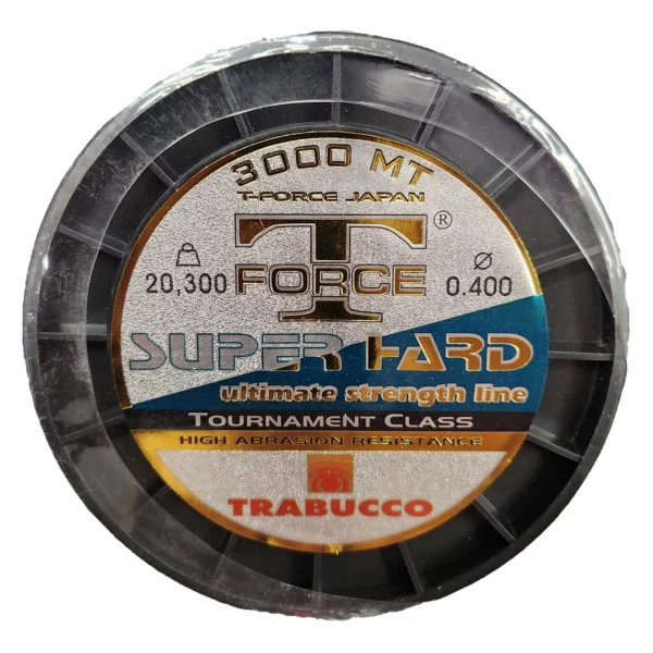 TRABUCCO T-FORCE SUPER HARD 0,40mm 3000m monofiilisiima