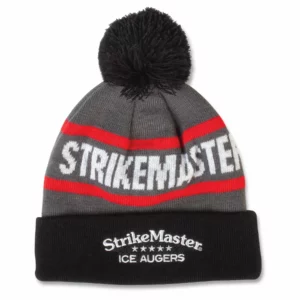 Strikemaster Beanie Black Grey Red pipo