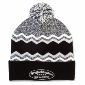 Strikemaster Beanie Black Grey White pipo