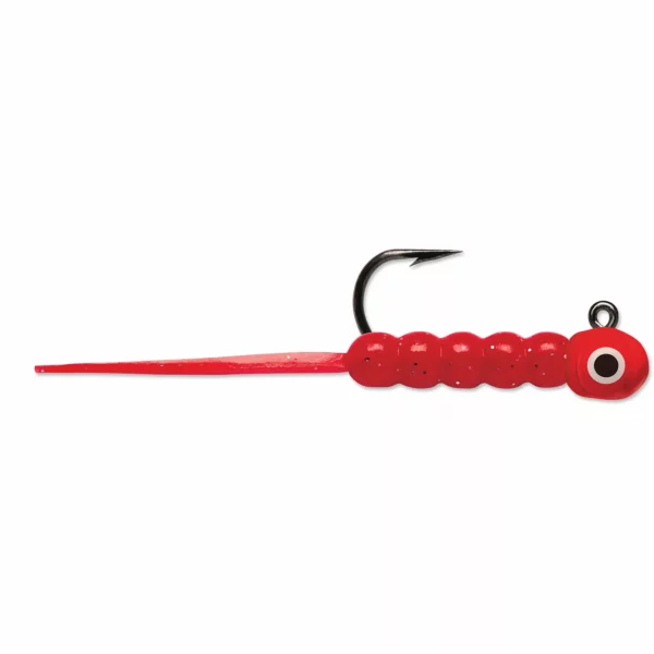 VMC Wax Tail Jig jigi Glow Red