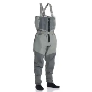 Vision Koski Grey Zip waders kahluuhousut