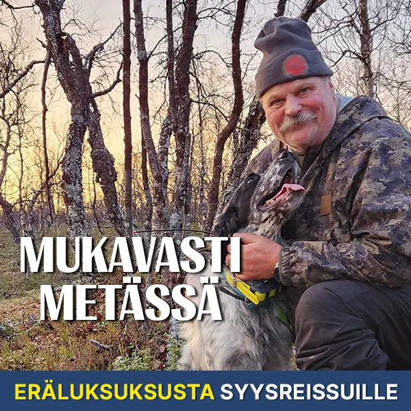 Eräluksusta syysreissuille Eräluksusta syysreissuille