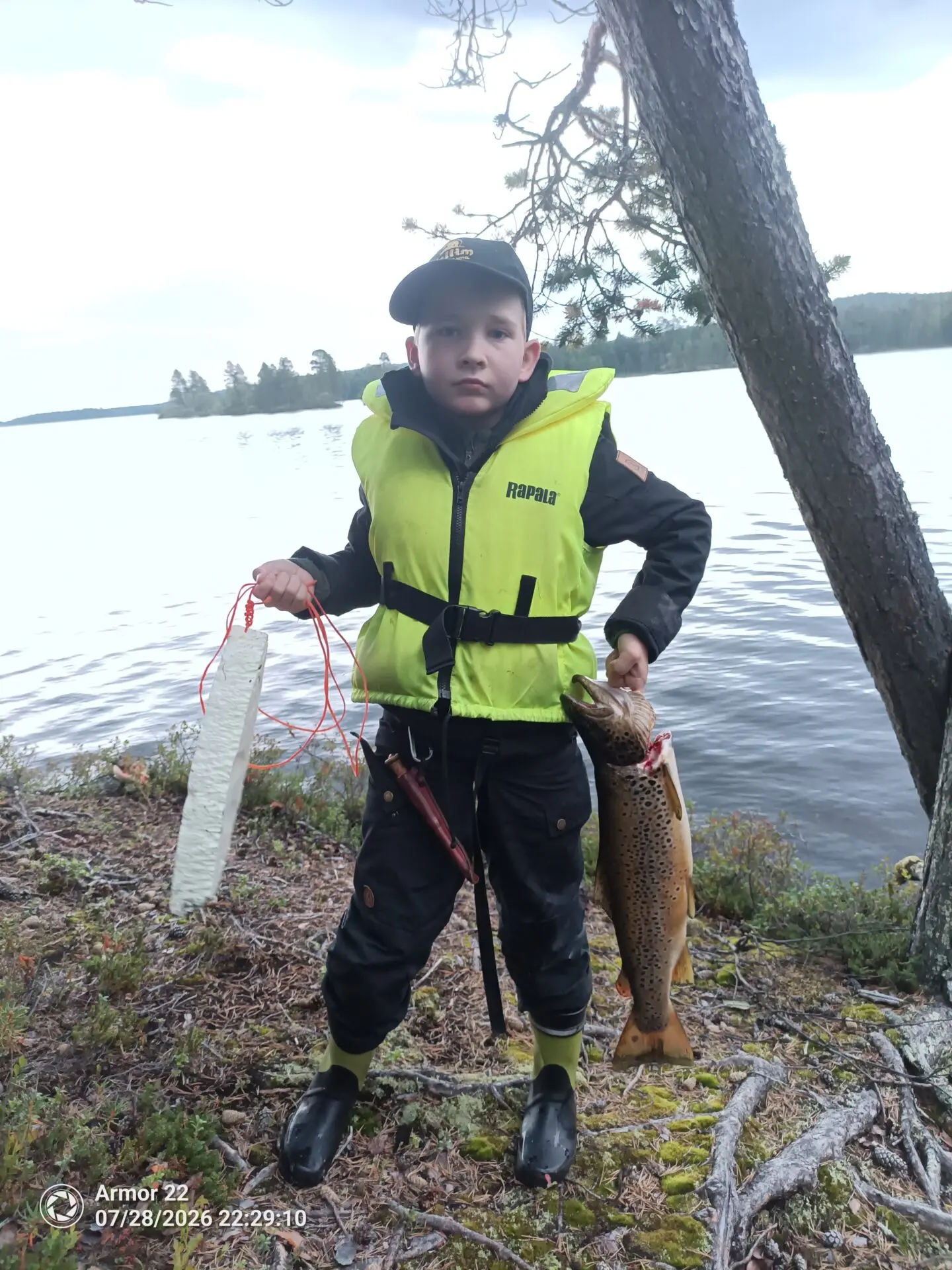 2.5 kg Taimen Inarijärvi