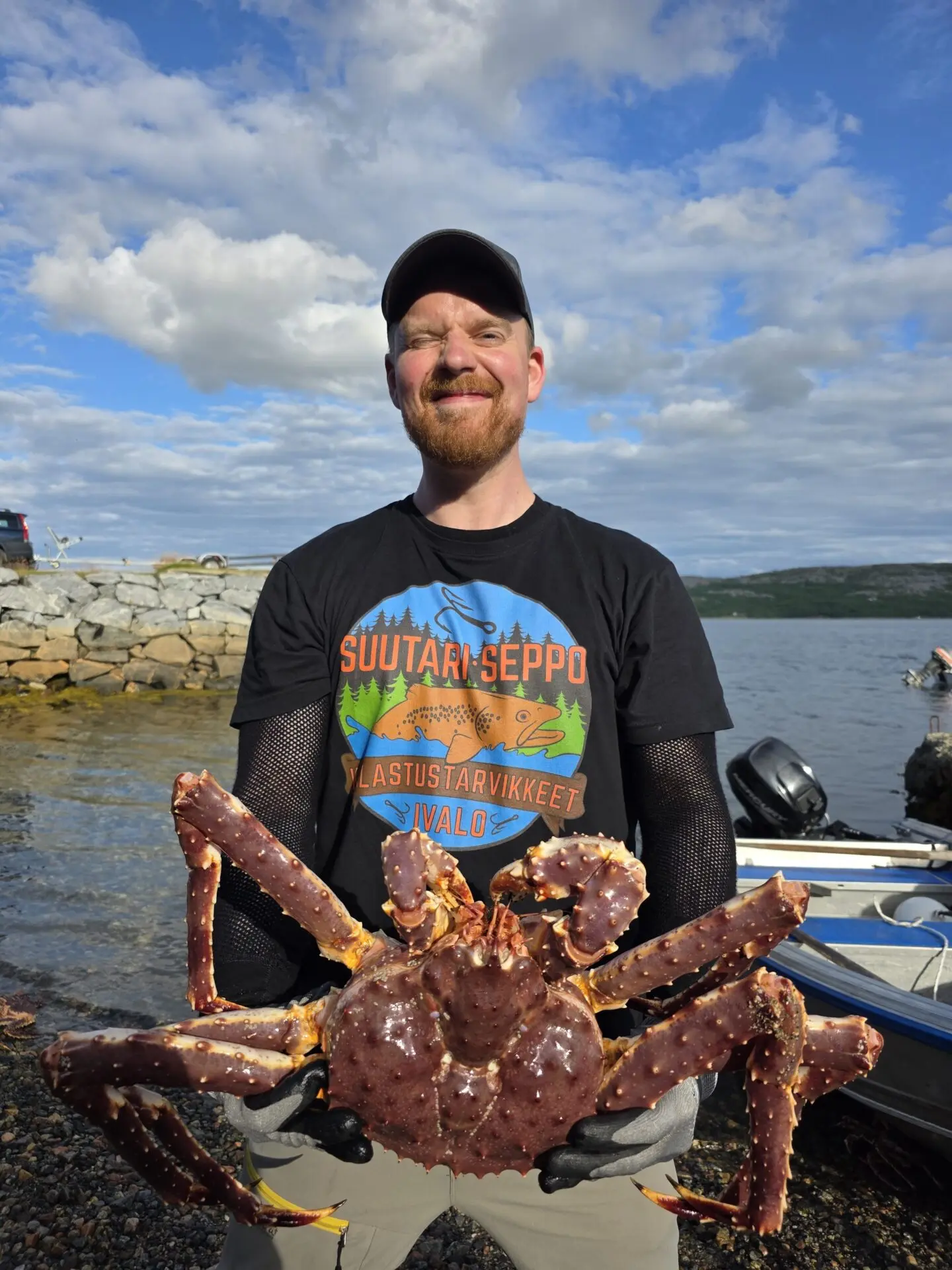 A greeting from the bottom of the Finnmark-Sea